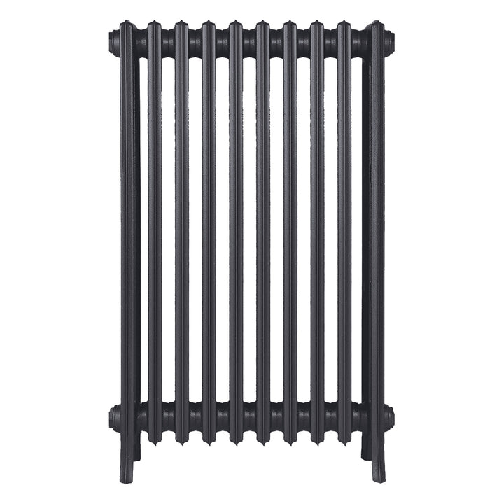 Grace - Black Iron Cast Iron Column Radiator H950mm x W635mm 4 Column - Floor Standing