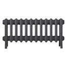 Grace - Black Iron Cast Iron Column Radiator H300mm x W756mm 4 Column - Wall Hung