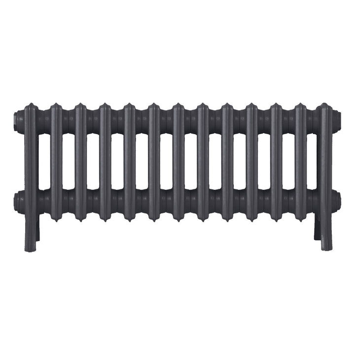 Grace - Black Iron Cast Iron Column Radiator H300mm x W817mm 4 Column - Wall Hung