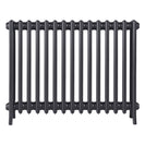 Grace - Black Iron Cast Iron Column Radiator H700mm x W938mm 4 Column - Wall Hung