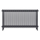 Grace - Black Iron Cast Iron Column Radiator H650mm x W1119mm 4 Column - Floor Standing