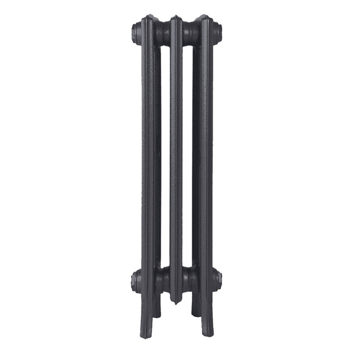 Grace - Black Iron Cast Iron Column Radiator H700mm x W212mm 4 Column - Wall Hung