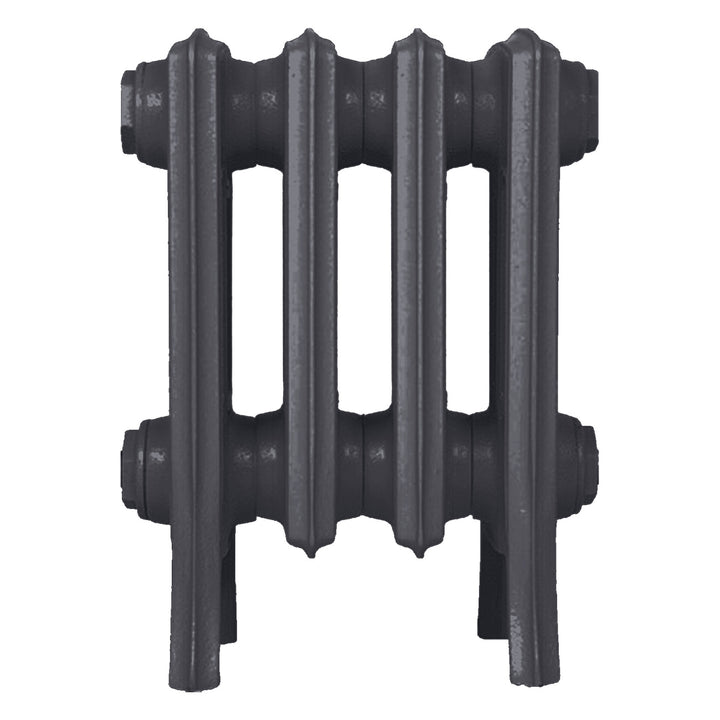 Grace - Black Iron Cast Iron Column Radiator H300mm x W272mm 4 Column - Wall Hung