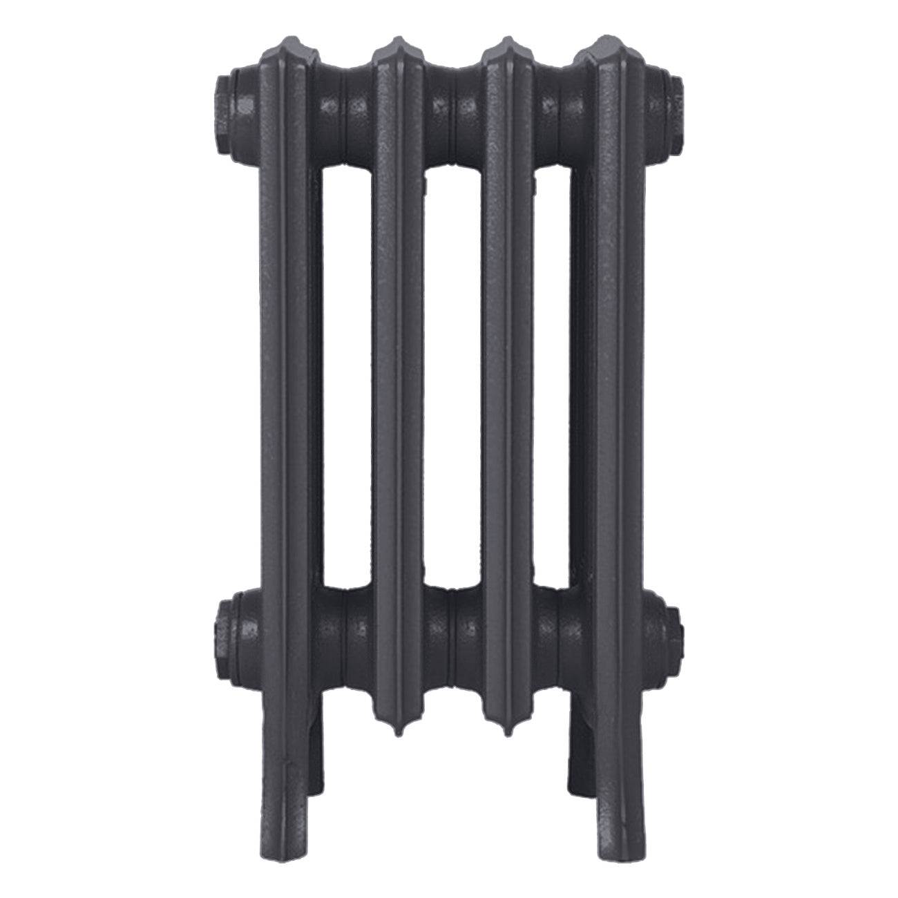 Grace - Black Iron Cast Iron Column Radiator H450mm x W272mm 4 Column - Wall Hung