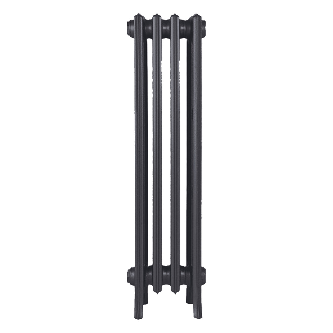 Grace - Black Iron Cast Iron Column Radiator H950mm x W272mm 4 Column - Floor Standing