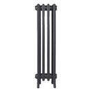 Grace - Black Iron Cast Iron Column Radiator H950mm x W272mm 4 Column - Floor Standing