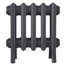 Grace - Black Iron Cast Iron Column Radiator H300mm x W333mm 4 Column - Wall Hung