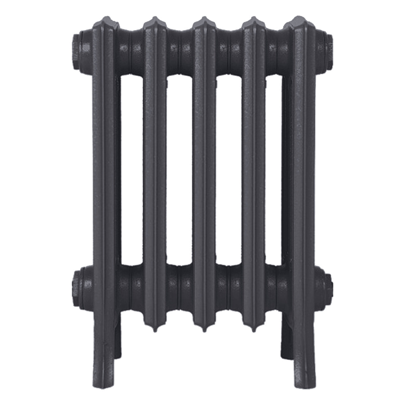 Grace - Black Iron Cast Iron Column Radiator H450mm x W333mm 4 Column - Wall Hung