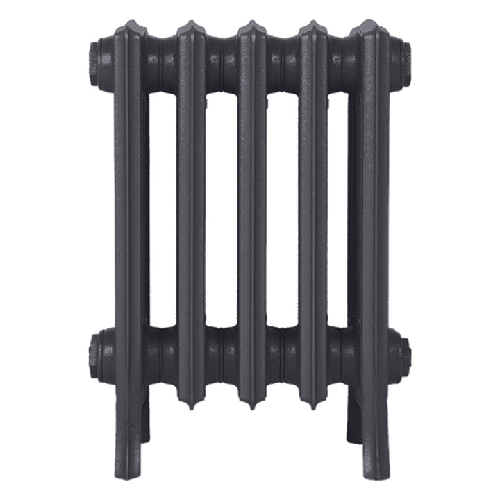 Grace - Black Iron Cast Iron Column Radiator H450mm x W333mm 4 Column - Wall Hung