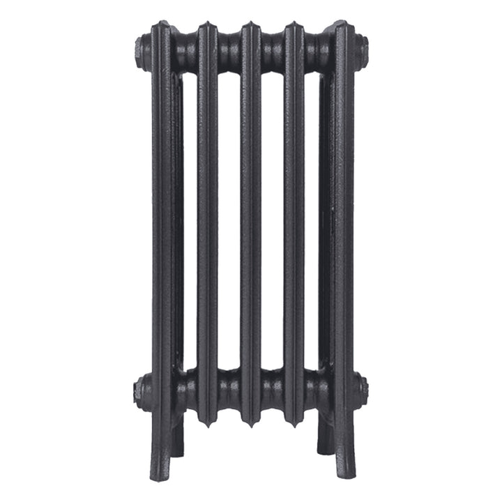 Grace - Black Iron Cast Iron Column Radiator H650mm x W333mm 4 Column - Floor Standing