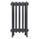 Grace - Black Iron Cast Iron Column Radiator H650mm x W333mm 4 Column - Floor Standing