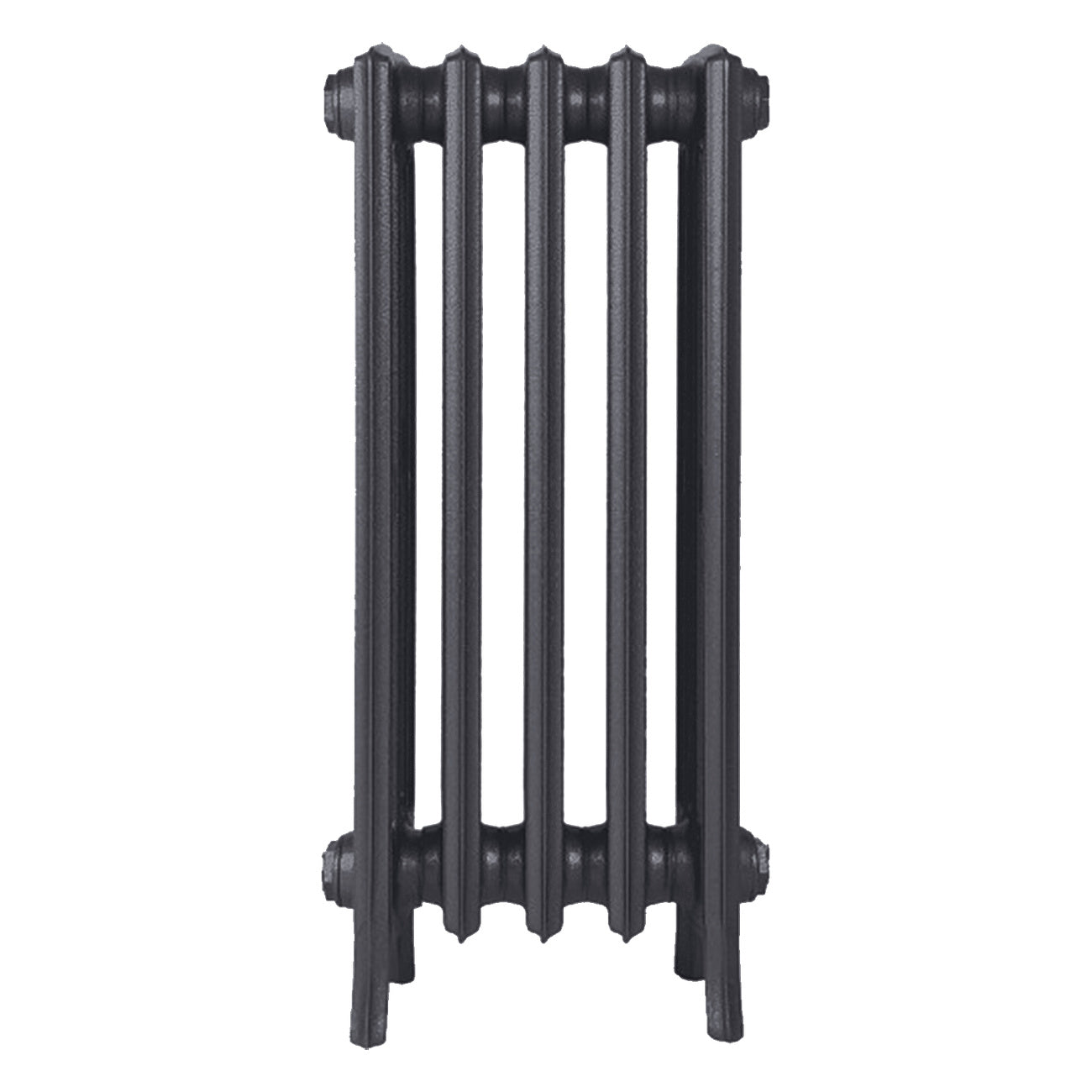 Grace - Black Iron Cast Iron Column Radiator H700mm x W333mm 4 Column - Wall Hung