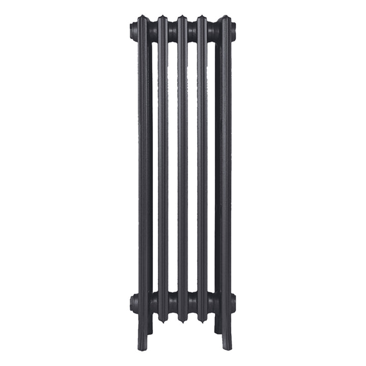 Grace - Black Iron Cast Iron Column Radiator H950mm x W333mm 4 Column - Floor Standing