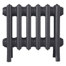Grace - Black Iron Cast Iron Column Radiator H300mm x W393mm 4 Column - Wall Hung