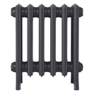 Grace - Black Iron Cast Iron Column Radiator H450mm x W393mm 4 Column - Wall Hung