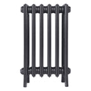 Grace - Black Iron Cast Iron Column Radiator H650mm x W393mm 4 Column - Floor Standing