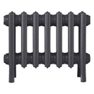 Grace - Black Iron Cast Iron Column Radiator H300mm x W454mm 4 Column - Wall Hung