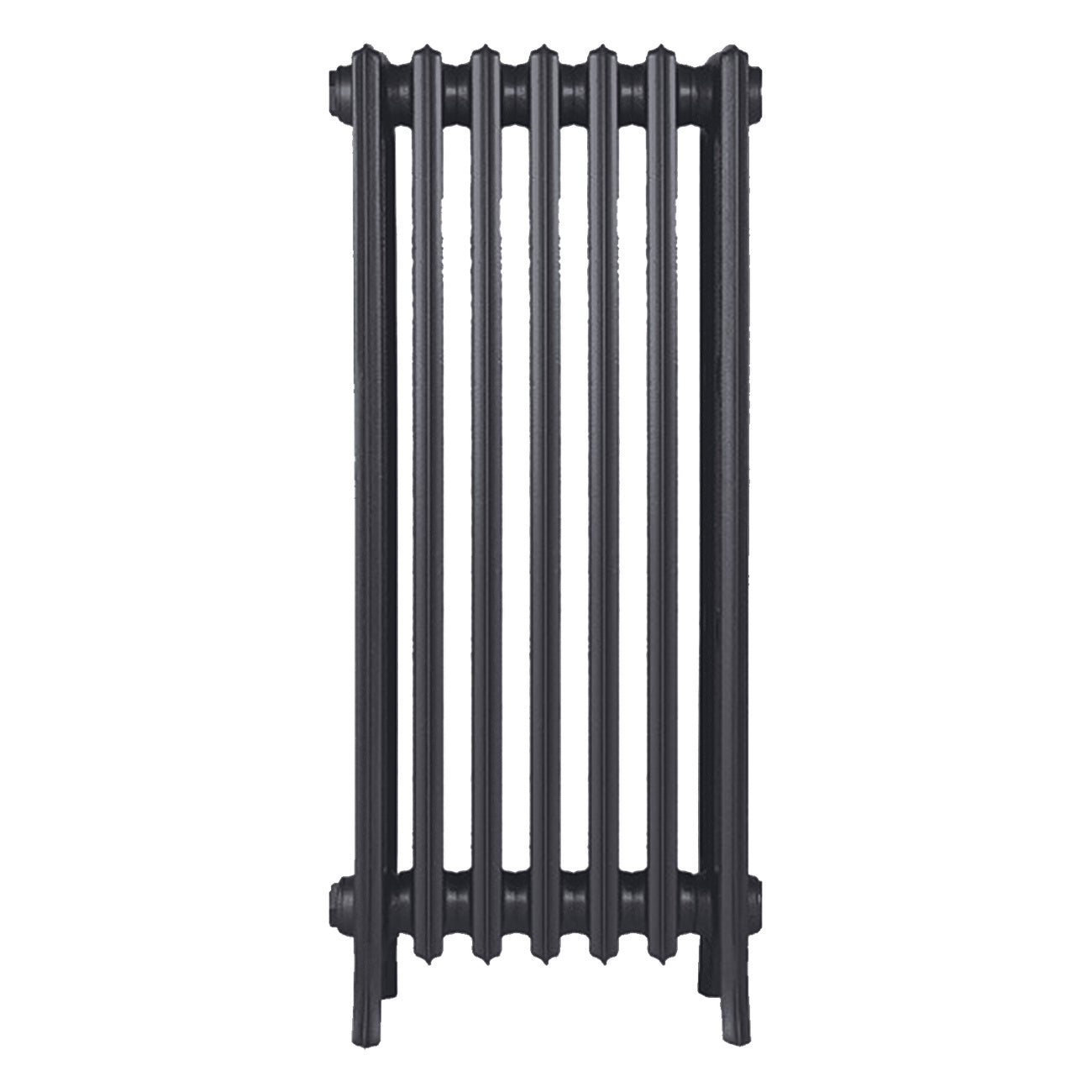 Grace - Black Iron Cast Iron Column Radiator H950mm x W454mm 4 Column - Floor Standing