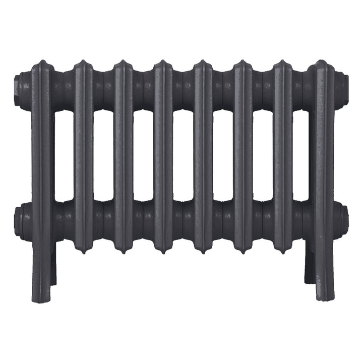 Grace - Black Iron Cast Iron Column Radiator H300mm x W514mm 4 Column - Wall Hung