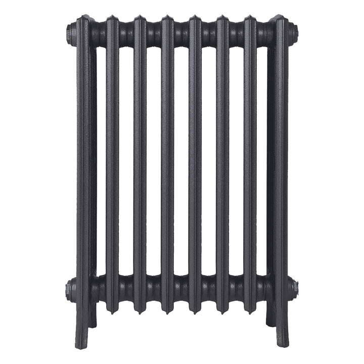 Grace - Black Iron Cast Iron Column Radiator H750mm x W514mm 4 Column - Floor Standing