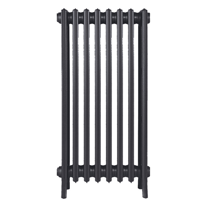 Grace - Black Iron Cast Iron Column Radiator H950mm x W514mm 4 Column - Floor Standing