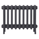 Grace - Black Iron Cast Iron Column Radiator H450mm x W575mm 4 Column - Wall Hung