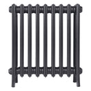 Grace - Black Iron Cast Iron Column Radiator H650mm x W575mm 4 Column - Floor Standing