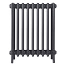 Grace - Black Iron Cast Iron Column Radiator H700mm x W575mm 4 Column - Wall Hung