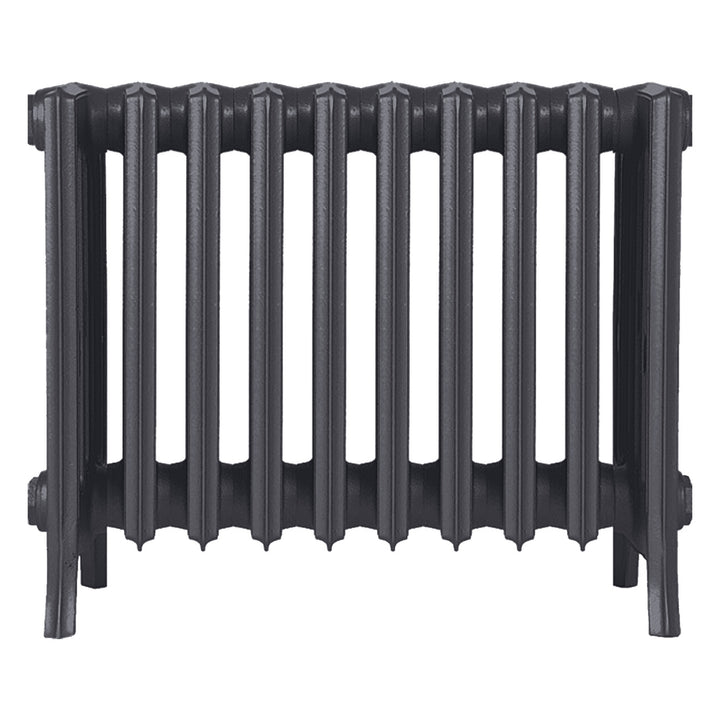 Grace - Black Iron Cast Iron Column Radiator H450mm x W635mm 6 Column - Wall Hung