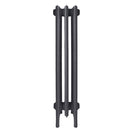 Grace - Black Iron Cast Iron Column Radiator H950mm x W212mm 6 Column - Floor Standing