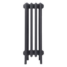 Grace - Black Iron Cast Iron Column Radiator H700mm x W272mm 6 Column - Wall Hung