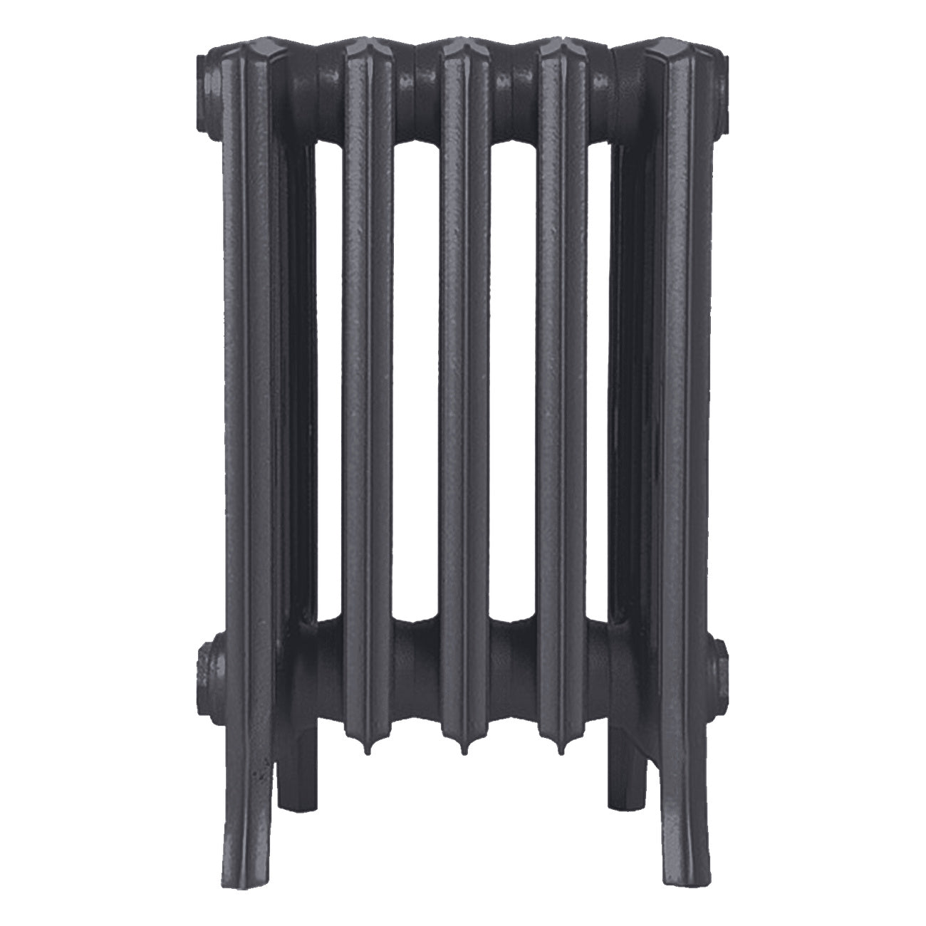 Grace - Black Iron Cast Iron Column Radiator H450mm x W333mm 6 Column - Wall Hung