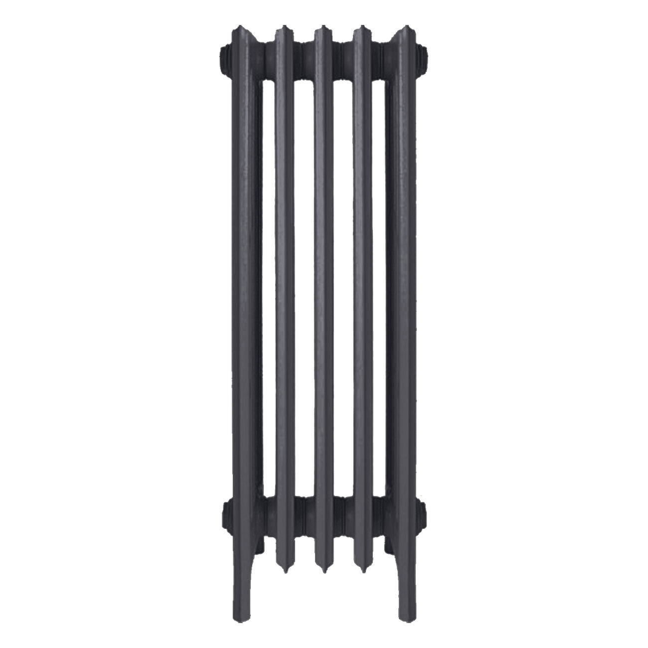 Grace - Black Iron Cast Iron Column Radiator H950mm x W333mm 6 Column - Floor Standing