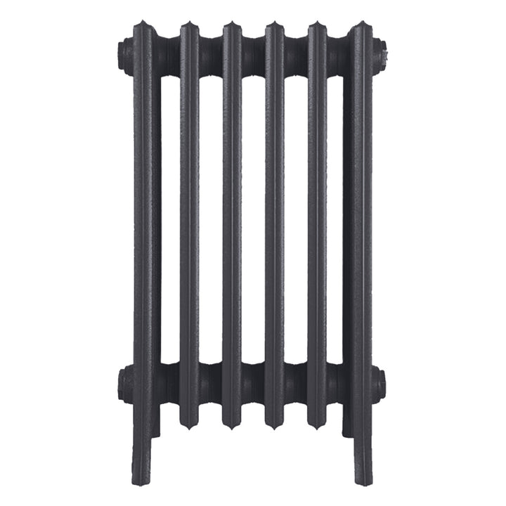 Grace - Black Iron Cast Iron Column Radiator H600mm x W393mm 6 Column - Wall Hung