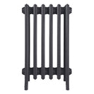 Grace - Black Iron Cast Iron Column Radiator H600mm x W393mm 6 Column - Wall Hung