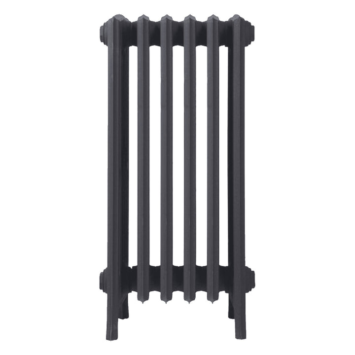 Grace - Black Iron Cast Iron Column Radiator H700mm x W393mm 6 Column - Wall Hung