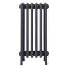 Grace - Black Iron Cast Iron Column Radiator H700mm x W393mm 6 Column - Wall Hung