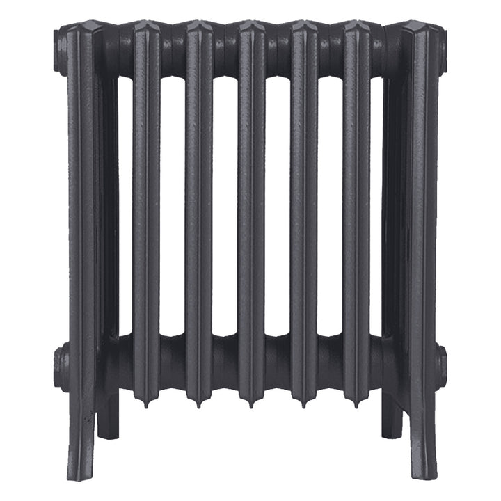 Grace - Black Iron Cast Iron Column Radiator H450mm x W454mm 6 Column - Wall Hung
