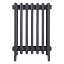 Grace - Black Iron Cast Iron Column Radiator H600mm x W454mm 6 Column - Wall Hung