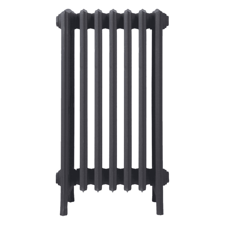 Grace - Black Iron Cast Iron Column Radiator H700mm x W454mm 6 Column - Wall Hung
