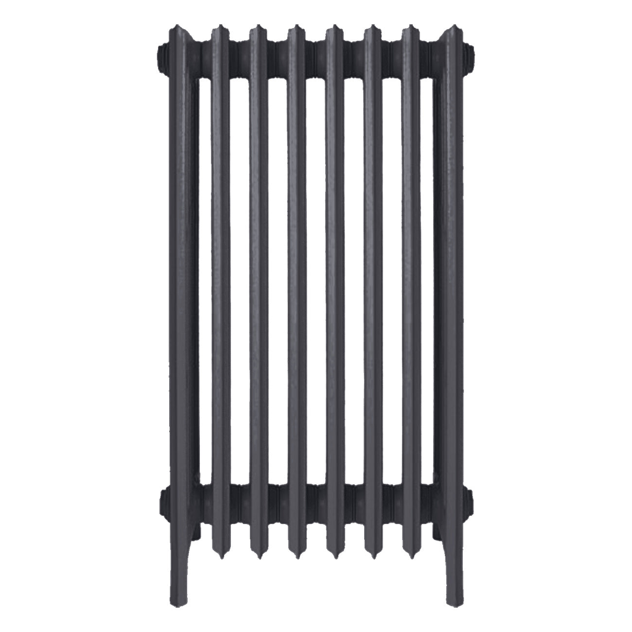Grace - Black Iron Cast Iron Column Radiator H900mm x W514mm 6 Column - Wall Hung