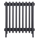 Grace - Black Iron Cast Iron Column Radiator H600mm x W575mm 6 Column - Wall Hung