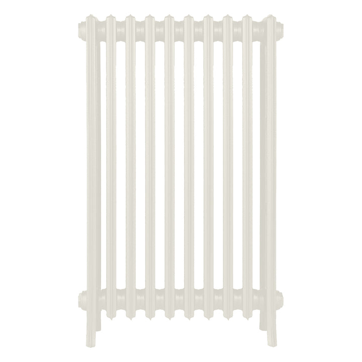 Grace - Chalk White Cast Iron Column Radiator H950mm x W635mm 4 Column - Floor Standing