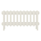 Grace - Chalk White Cast Iron Column Radiator H300mm x W696mm 4 Column - Wall Hung
