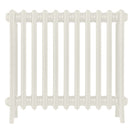 Grace - Chalk White Cast Iron Column Radiator H600mm x W696mm 4 Column - Wall Hung