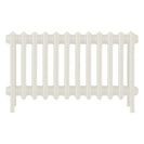 Grace - Chalk White Cast Iron Column Radiator H450mm x W756mm 4 Column - Wall Hung