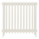 Grace - Chalk White Cast Iron Column Radiator H700mm x W756mm 4 Column - Wall Hung