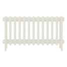 Grace - Chalk White Cast Iron Column Radiator H450mm x W817mm 4 Column - Wall Hung