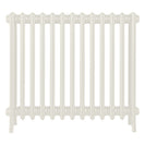 Grace - Chalk White Cast Iron Column Radiator H700mm x W817mm 4 Column - Wall Hung