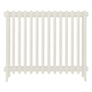 Grace - Chalk White Cast Iron Column Radiator H700mm x W877mm 4 Column - Wall Hung